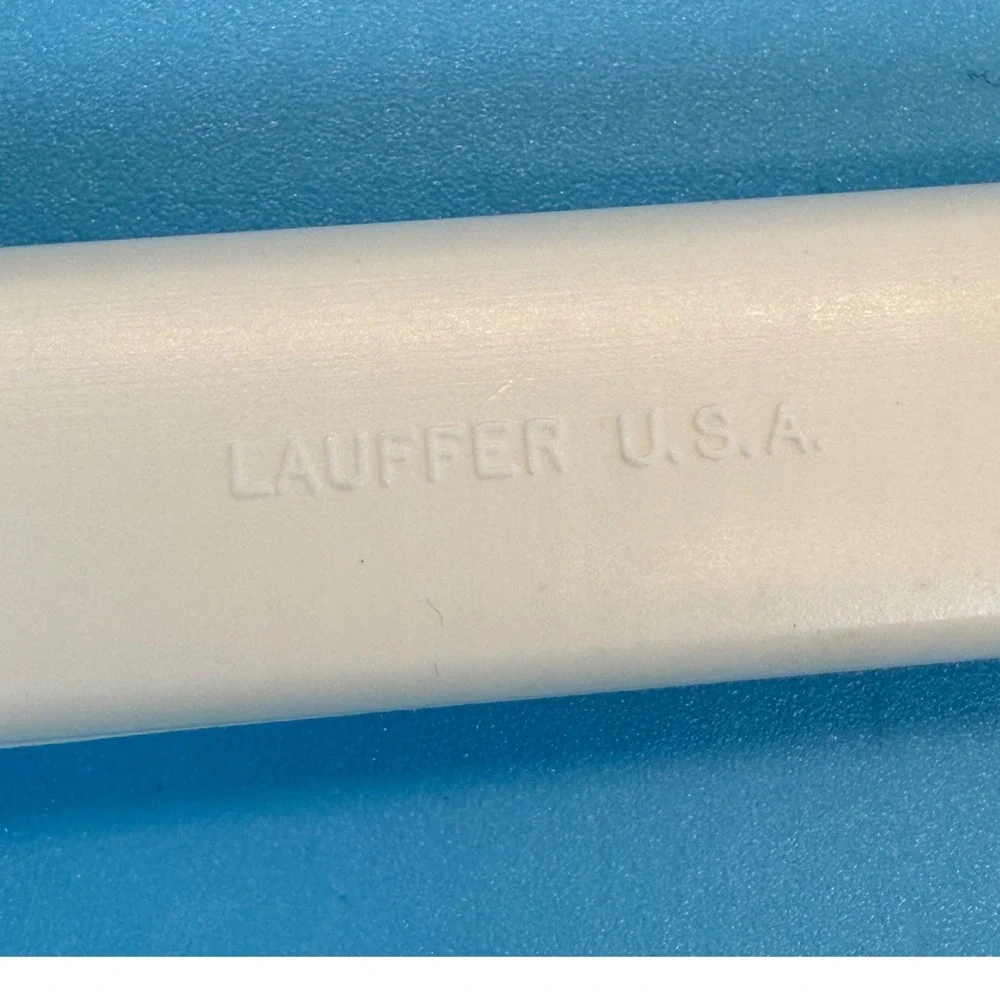 VTG Lauffer Ice‎ Cream Scoop Server White Melamine USA MCM Retro Serving itchen